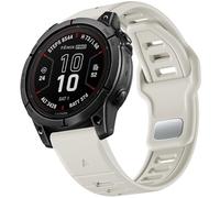 Negatta 22mm Quick Fit Bracelet Compatible avec Garmin Fenix 7/7 Pro/6/6 Pro/5/5 Plus, Forerunner 965/955/945/935/745, Approach S70 47mm/S62/S60/Epix 2 Pro 47mm, Bracelet Silicone pour Garmin Instinct