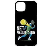 Négociateur Net Joueur de Tennis Art Coque pour iPhone 15 Plus