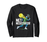 Négociateur Net Joueur de Tennis Art Manche Longue