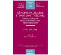 Négociation Collective Et Droit Constitutionnel - Contribution À L'étude De La Constitutionnalisation Des Branches Du Droit