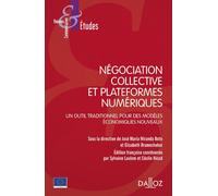 Négociation collective et plateformes numériques