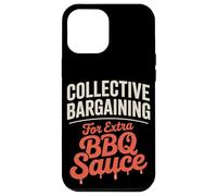 Négociation collective pour la fête du travail de la sauce barbecue supplémentaire Coque pour iPhone 12 Pro Max