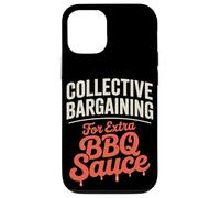 Négociation collective pour la fête du travail de la sauce barbecue supplémentaire Coque pour iPhone 12/12 Pro