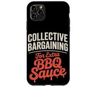 Négociation collective pour la fête du travail de la sauce barbecue supplémentaire Coque pour iPhone 11 Pro Max