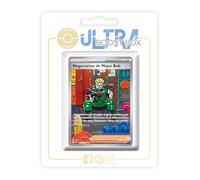 Négociation de Major Bob 185/132 Alternative Dresseur Pokémon Gallery Secrète - Myboost X Méga-Évolution 1 - Coffret de 10 Cartes Pokémon Françaises