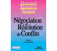 Négociation et résolution de conflits