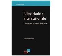 Négociation Internationale - L'entretien De Vente En B To B