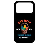 Négociez ou investissez pour Ne Mettez Pas Tous Les œufs dans Le même Panier. Coque pour iPhone 17 Pro