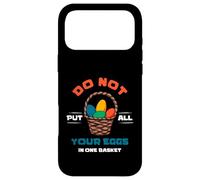 Négociez ou investissez pour Ne Mettez Pas Tous Les œufs dans Le même Panier. Coque pour iPhone 17 Pro Max