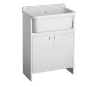 Negrari 5001PKC Lavabo à langer Blanc 55 x 35 x 78 cm