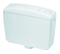 Negrari N1030S2AM Réservoir WC à 2 Touches, ABS, capacité 9 l, Blanc