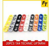 Nègre - Blocs De Construction À Monter Soi-Même, 32449 Briques De Levage Techniques, Compatibles Moc, Cadeau Créatif, Château, Jouets, Petites Particules, 20 Pièces, 1x4