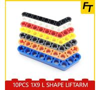 Nègre - Blocs De Construction En Forme De L, Briques De Levage Techniques, À Monter Soi-Même, Compatibles Moc, Cadeau Créatif, Jouets Château, Petites Particules, 32271 Pièces, 1x9(7x3)