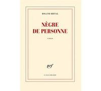 Nègre de personne