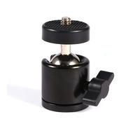 nègre - Mini trépied tête de boule 6cm + support à vis 1/4 \pivotant à 360 degrés, accessoires de caméra en métal DSLR DV caméra DSLR, offre spéciale