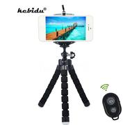 nègre - obturateur à distance sans fil Bluetooth, support de trépied Flexible, support pour téléphone iPhone Android