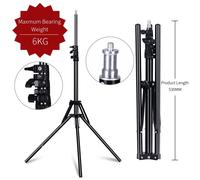 nègre - Support de parapluie 1.8m/71 pouces, trépied de support de tête à vis 1/4 de bonne qualité