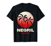 Negril Jamaica Caribbean Sunset Vibes T-Shirt