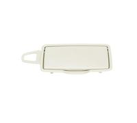 NEGRO Couvercle rétroviseur maquillage avant intérieur voiture, Convient for W447 W448 Classe V Vito V260 2016-2021 Pare-soleil Couvercle de rétroviseur pare-soleil automatique(Right White)