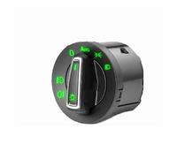 NEGRO Interrupteur de phare, Convient for Skoda, Fabia Combi Tour MK3 NJ 2015-2021, accessoires de voiture automatiques, mise à niveau des modifications de réglage interrupteur de commande des feux an