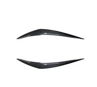 NEGRO Lampe à sourcils et paupières de phare de voiture, compatible avec BMW série 1 F20 F21 116i 118i 120i 125i M135i M140i GlossyCarbon 2015 - 2019 Paupière de feu arrière(Carbon Fiber)