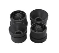 NEGRO Lot de 4 caches de moteur en caoutchouc, adaptés à VW, adaptés à Polo Beetle Passat CC Convient for Touareg, tampon à œillets, œillet de montage, butée de rebond, bague de protection Carter mote