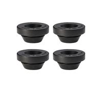 NEGRO Lot de 4 couvercles de moteur en caoutchouc, adaptés for A1 S1 A2 A3 8P A6 S6 Q3 8U RS3 RS6 TT, 036129689B, support d'arrêt de boîtier de tampon de filtre à air Carter moteur en caoutchouc