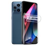 Negugew 2 Pièces Protections d'Écran pour Oppo Find X3 Pro, Film Hydrogel Ultrafin en TPU Souple pour Oppo Find X3 Pro Sensibilité Tactile