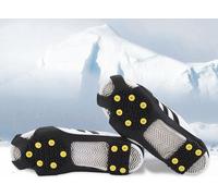 Neige Antiskid Spikes Poignées Chaussures d'escalade Traction Glace Crampons (M)