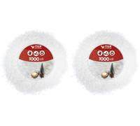 Neige décorative trompeuse réaliste 1000 ml (Lot de 2)