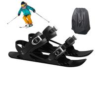 Neige pour femmes, hommes | Ski Ski de patinage Accessoires de ski compacts Outils de ski multifonctionnels et réglables, légers, glissants mangeurs de neige hommes, femmes, jeunes et