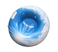 Neige pour Glissement,Traîneau Inflable de Neige - Jouet Pliant 80 cm Activités D'hiver en Plein Air pour Filles Garçons Adolescents Adultes Famille
