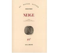 Neige Prix Médicis étranger 2005 - Orhan Pamuk - Gallimard - broché - Roman