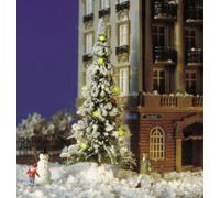 Neige Recouvert Noël Tree Avec Bougies Et Bonhomme de Ho / Jauge D'Oo Busch 5409