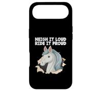 Neigh It Loud Ride It Proud Hobby Cheval Hobby Cheval Hobby Horsing Coque pour iPhone Air