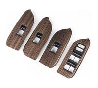 NEIGHBOBHOOD Poignées porte intérieures Pour T&oyota Pour Land Pour Cruiser Pour Prado 150 LC150 2010-2021 Décoration Intérieure Texture Bois Poignée Porte Bouton(Dark B)