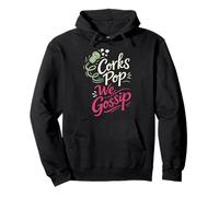 Neighbors with Wine Social Club Suburban Friends Wine Sweat à Capuche