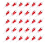 Neikafan 30 Pièces Clapet Anti Retour Aquarium Clapet Anti Retour Pompe A Air Valve Anti Retour Accessoire Aquarium pour Protecteurs de Pompe A Air pour Aquarium,4mm,Plastique