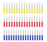 Neikafan Lame Plotter Roland 48 Pieces Kit de Remplacement Couteau Lames de Rechange pour Cricute Explore Air 2/Air 3/Maker 3/Expression, 30/45/60° Degrés Lame Plotter Roland Vinyle