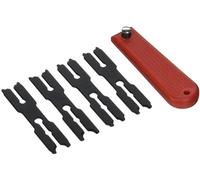 Neiko® 01970 A E-clip Dissolvant et Installateur Set, robuste SAE | Lot de 5 pièces