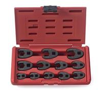 Neiko® 03323 A 3/20,3 cm et 1/5,1 cm Drive SAE Crowfoot Ensemble de clés, Cr-Mo, | Ensemble de 12 pièces