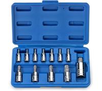 Neiko® 10086 A Torx Plus Bit Jeu de douilles, EN ACIER S2 | Lot de 12 pièces