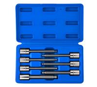 Neiko 10243 A 3/20,3 cm Drive Extra long Boule Douille hexagonale Lot Lot de 7, EN ACIER S2 | | métrique 3 mm à 10 mm