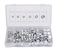 Neiko 50432 un Écrou de verrouillage en nylon Assortiment, 150 pièces