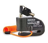Neiko 52908A Cadenas à disque de roue avec alarme sonore 110 dB | Sécurité avec détecteur de mouvement antivol | Cadenas universel pour disques de frein pour motos, vélos, scooters et plus encore