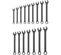 Neiko Jeu de clés mixtes Jumbo 03575A | 16 pièces | MM | 6 mm à 32 mm | Construction en panneau surélevé