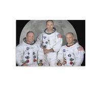 Neil Armstrong Apollo 11 13 Moon Landing (16) - Impression sur toile - Décoration d'intérieur - 50 x 75 cm