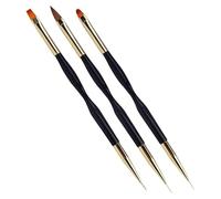 Neil Art Brushes - Acrylic Duals End, Flat Painting Liner, Precision