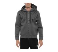 Neil Barrett - Sweat à Capuche Slim Fit Gris avec Fermeture Frontale - Homme - Sweatshirts et sweats à capuche - Gris - Taille: S