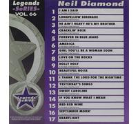 NEIL DIAMOND - NEIL DIAMOND KARAOKE LEGENDS SERIES DISC CD+G/CDG 66 (UK Import)